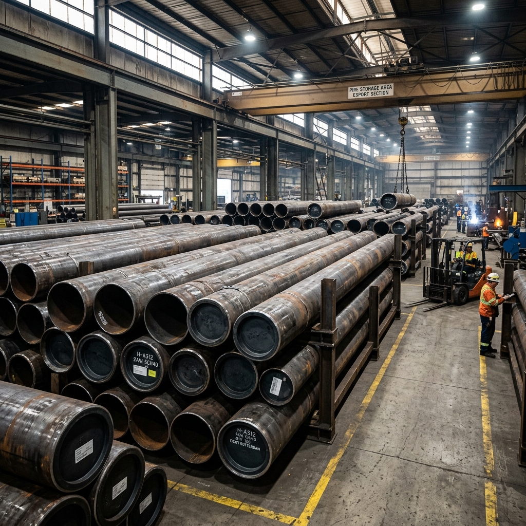 Seamless Steel Pipes.